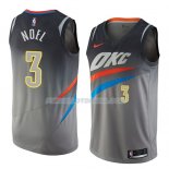 Maillot Oklahoma City Thunder Nerlens Noel Ciudad 2018 Gris