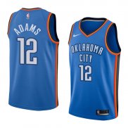 Maillot Oklahoma City Thunder Steven Adams Icon 2017-18 12 Bleu