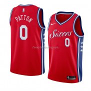 Maillot Philadelphia 76ers Justin Patton Statement 2018 Rouge