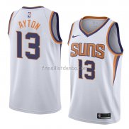 Maillot Phoenix Suns Deandre Ayton Association 2018 Blanc2