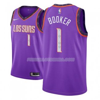 Maillot Phoenix Suns Devin Booker Ciudad 2018-19 Volet