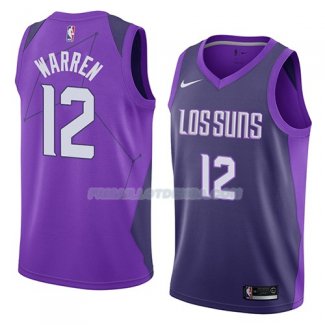 Maillot Phoenix Suns Tj Warren Ciudad 2018 Volet