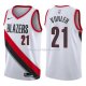Maillot Portland Trail Blazers Noah Vonleh Swingman Association 2017-18 21 Blancoo