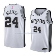 Maillot San Antonio Spurs Darrun Hilliard Association 2018 Blanc