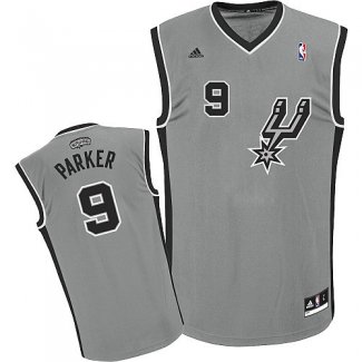 Maillot Basket San Antonio Spurs Parker 9 Gris