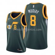 Maillot Utah Jazz Emmanuel Mudiay Earned Vert