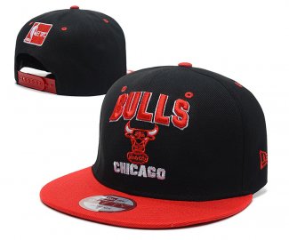 NBA Chicago Bulls Casquette Noir Rouge 2011