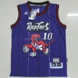 Enfants Maillot Basket Toronto Raptors Derozan 10 Pourpre