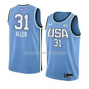 Maillot 2019 Rising Star Jarrett Allen USA Bleu