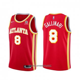 Maillot Atlanta Hawks Danilo Gallinari Icon 2020-21 Rouge