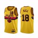 Maillot Atlanta Hawks Solomon Hill NO 18 Ville 2021-22 Jaune