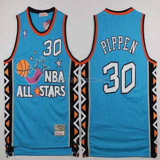 Maillot Basket All Star Pippen 30 Bleu 1996