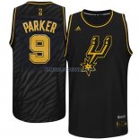 Maillot Basket San Antonio Spurs Parker 9 Noir