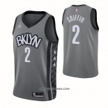Maillot Brooklyn Nets Blake Griffin NO 2 Statement 2021 Gris