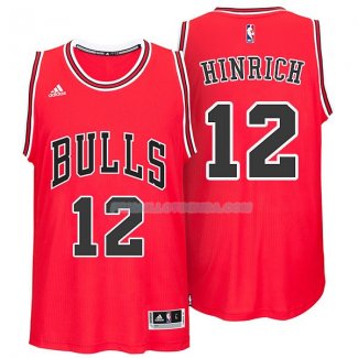 Maillot Basket Chicago Bulls Hinrich 12 Rojo