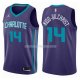 Maillot Charlotte Hornets Michael Kidd Gilchrist Statehombret 2017-18 14 Violeta