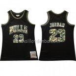 Maillot Chicago Bulls Michael Jordan Camuflaje Noir