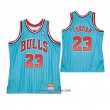 Maillot Chicago Bulls Michael Jordan No 23 Mitchell & Ness 1995-96 Bleu