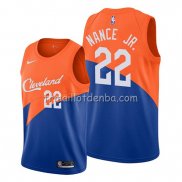 Maillot Cleveland Cavaliers Larry Nance Jr. Ville Edition Bleu