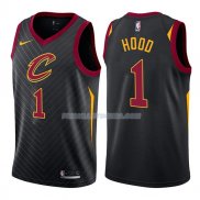 Maillot Cleveland Cavaliers Rodney Hood Statehombret 2017-18 1 Negro