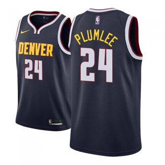 Maillot Denver Nuggets Mason Plumlee Icon 2018-19 Bleu