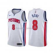 Maillot Detroit Pistons Jordan Bone Association Blanc