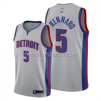 Maillot Detroit Pistons Luke Kennard Statement Gris