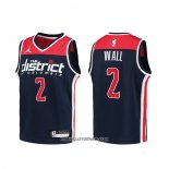 Maillot Enfant Washington Wizards John Wall Association 2020-21 Bleu