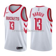 Maillot Houston Rockets James Harden Association 2019 Blanc