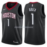 Maillot Houston Rockets Trevor Ariza Statehombret 2017-18 1 Negro
