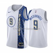 Maillot Indiana Pacers T.j. Mcconnell Ville Blanc
