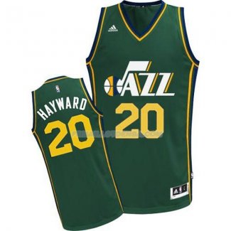 Maillot Basket Utah Jazz Hayward 20 Verde