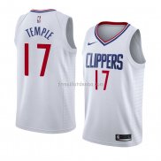 Maillot Los Angeles Clippers Garrett Temple Association 2018 Blanc