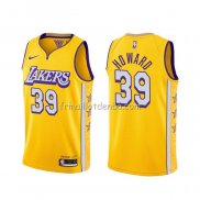 Maillot Los Angeles Lakers Dwight Howard Ville 2019-20 Jaune