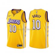 Maillot Los Angeles Lakers Jared Dudley Ville 2019-20 Jaune