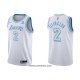 Maillot Los Angeles Lakers Wayne Ellington NO 2 Ville 2021-22 Blanc