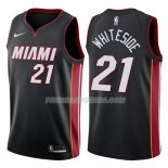 Maillot Miami Heat Hassan Whiteside Icon 2018 Noir