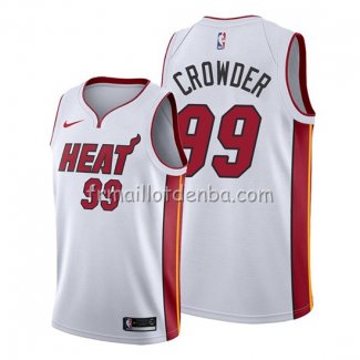 Maillot Miami Heat Jae Crowder Association 2019-20 Blanc