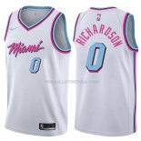 Maillot Miami Heat Josh Richardson Ciudad 2017-18 0 Blancoo