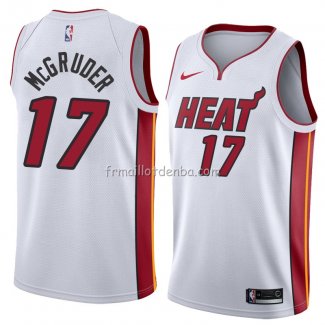 Maillot Miami Heat Rodney Mcgruder Association 2018 Blanc