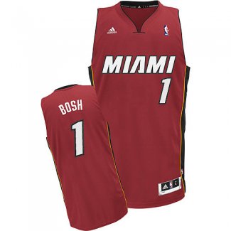 Maillot Basket Miami Heats Bosh 1 Rouge