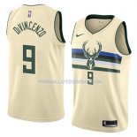 Maillot Milwaukee Bucks Donte Divincenzo Ciudad 2018 Crema