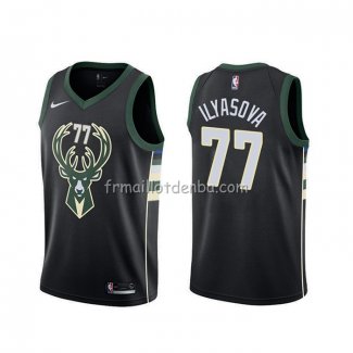 Maillot Milwaukee Bucks Ersan Ilyasova Statement Noir