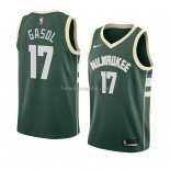 Maillot Milwaukee Bucks Pau Gasol Icon 2018 Vert