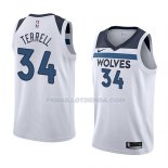 Maillot Minnesota Timberwolves Jared Terrell Association 2018 Blanc