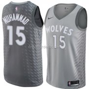 Maillot Minnesota Timberwolves Shabazz Muhammad Ville 2018 Gris