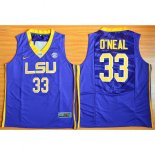 Maillot Basket NCAA Shaquille ONeal 33 Purpura