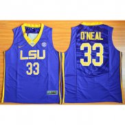 Maillot Basket NCAA Shaquille ONeal 33 Purpura