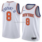 Maillot New York Knicks Johnny O'bryant Iii Statement 2018 Blanc