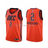 Maillot Oklahoma City Thunder Shai Gilgeous-alexander Earned Orange